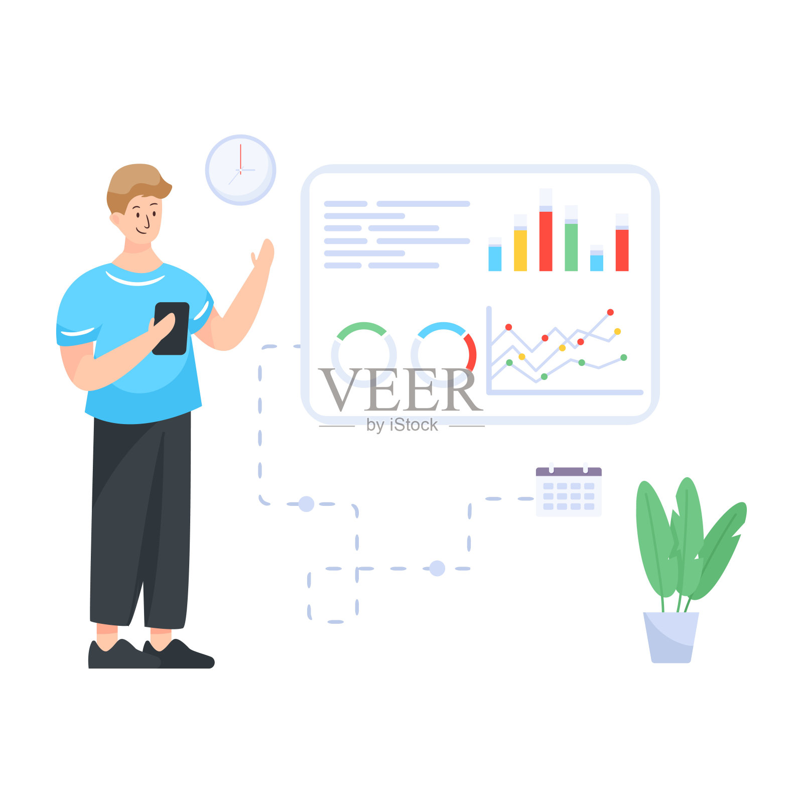 任务管理插画图片素材