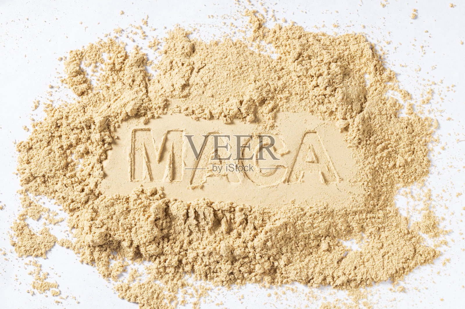 脱水玛咖粉照片摄影图片