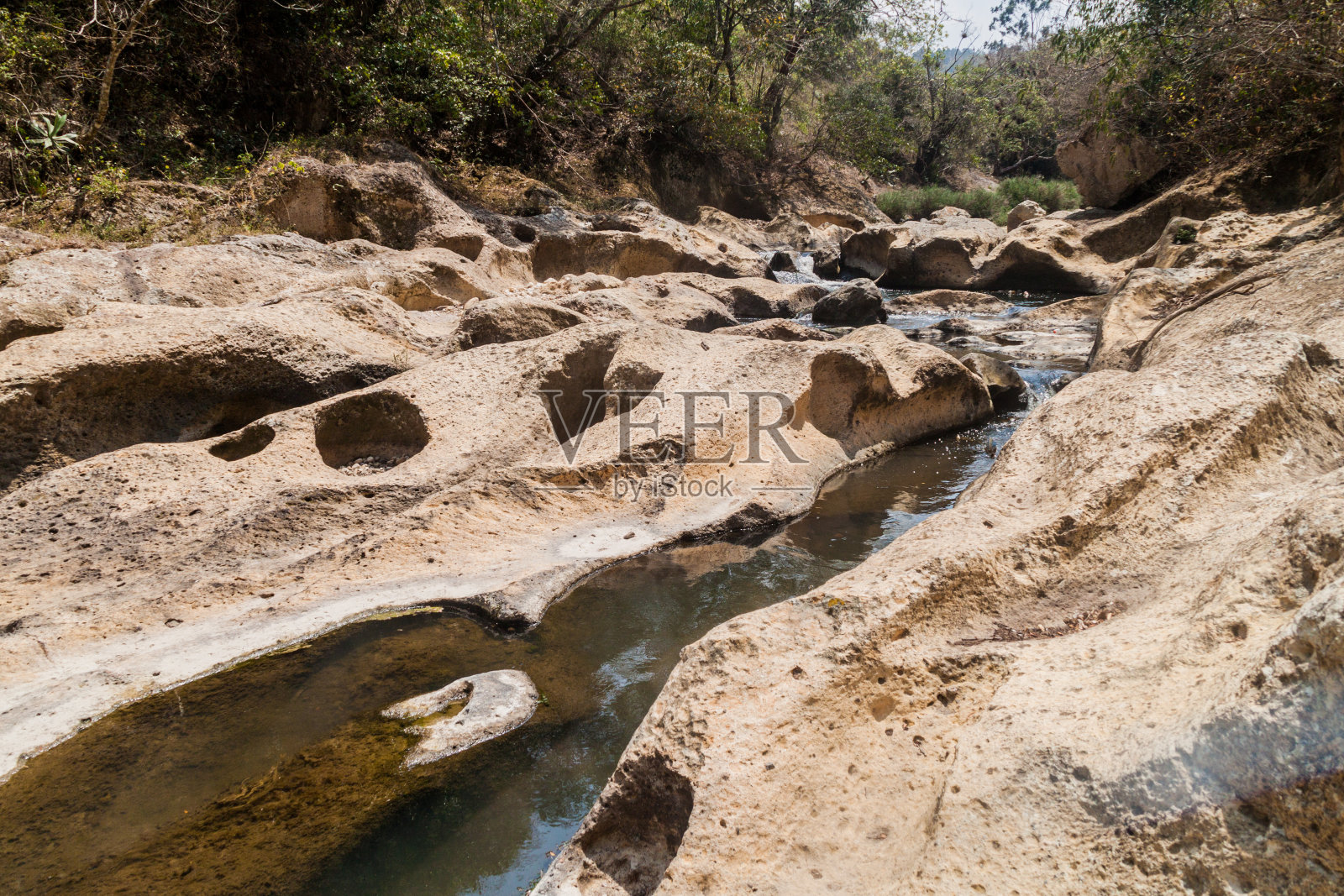 Hondur, La Campa村附近的峡谷照片摄影图片