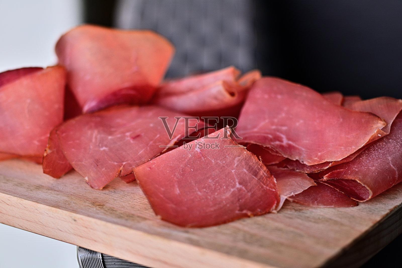 奥地利熏火腿照片摄影图片