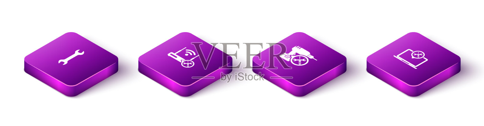 设置等距扳手路由器wi-fi与服务图标素材