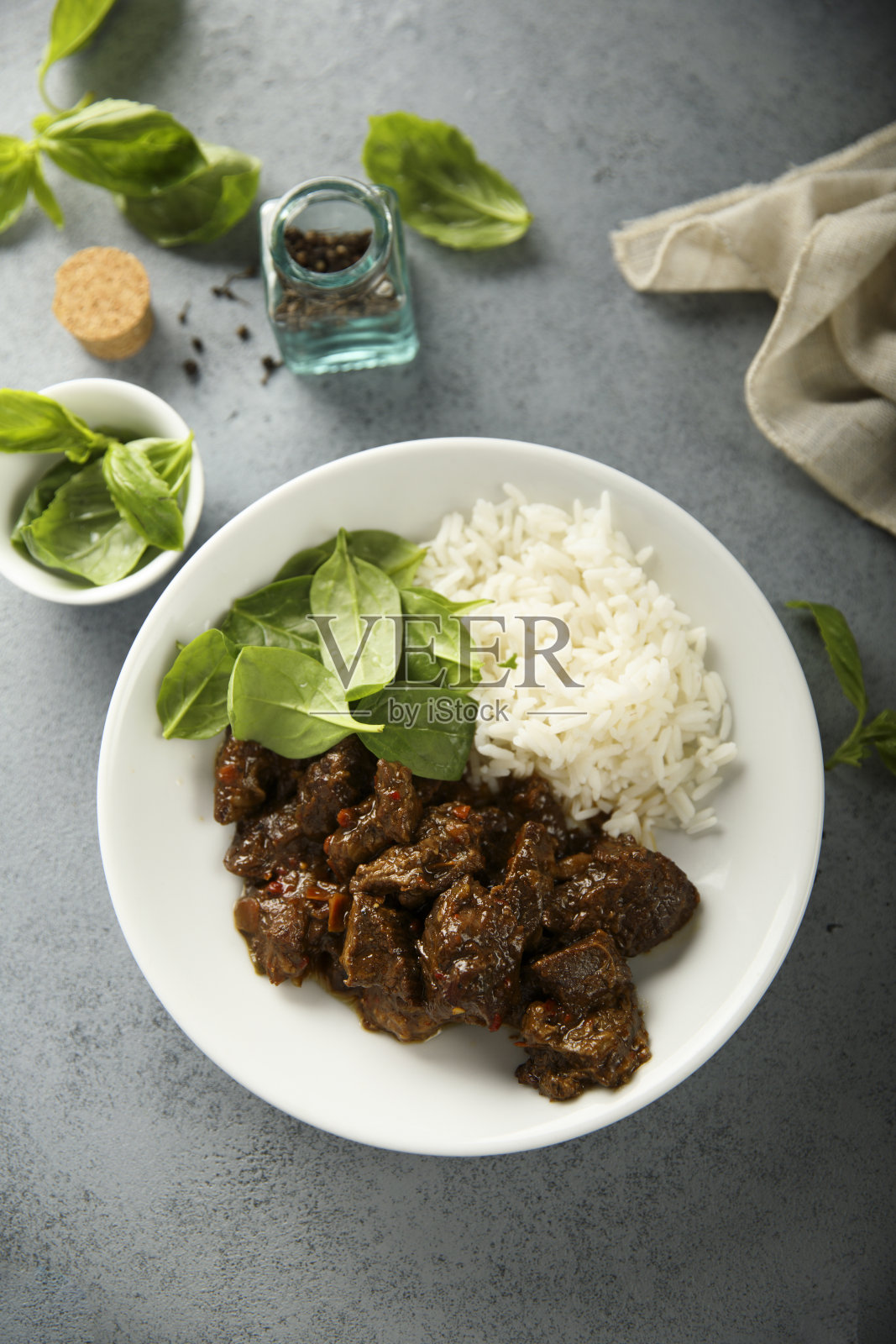 牛肉炖肉照片摄影图片