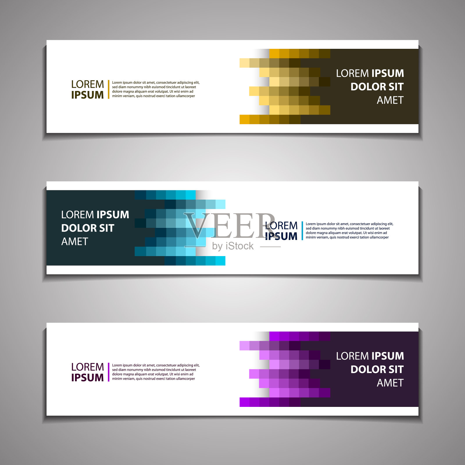 网页标题页脚背景模板设计模板素材