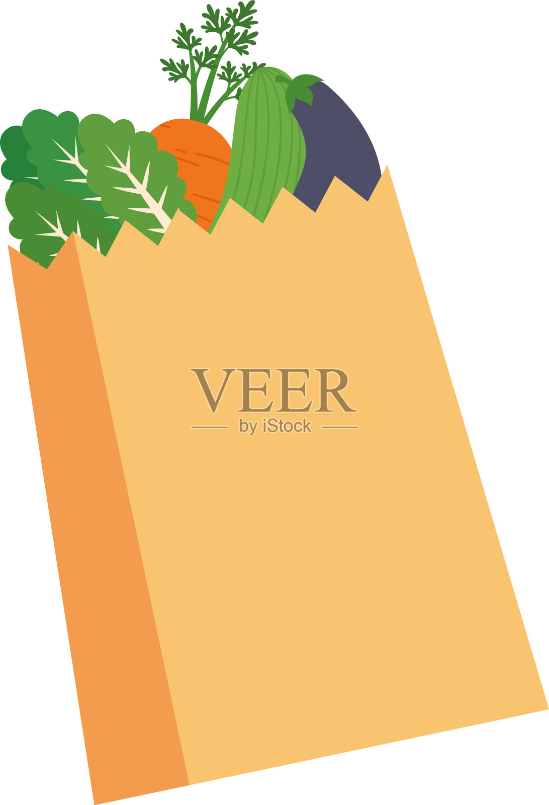 孤立的商店送货插画图片素材