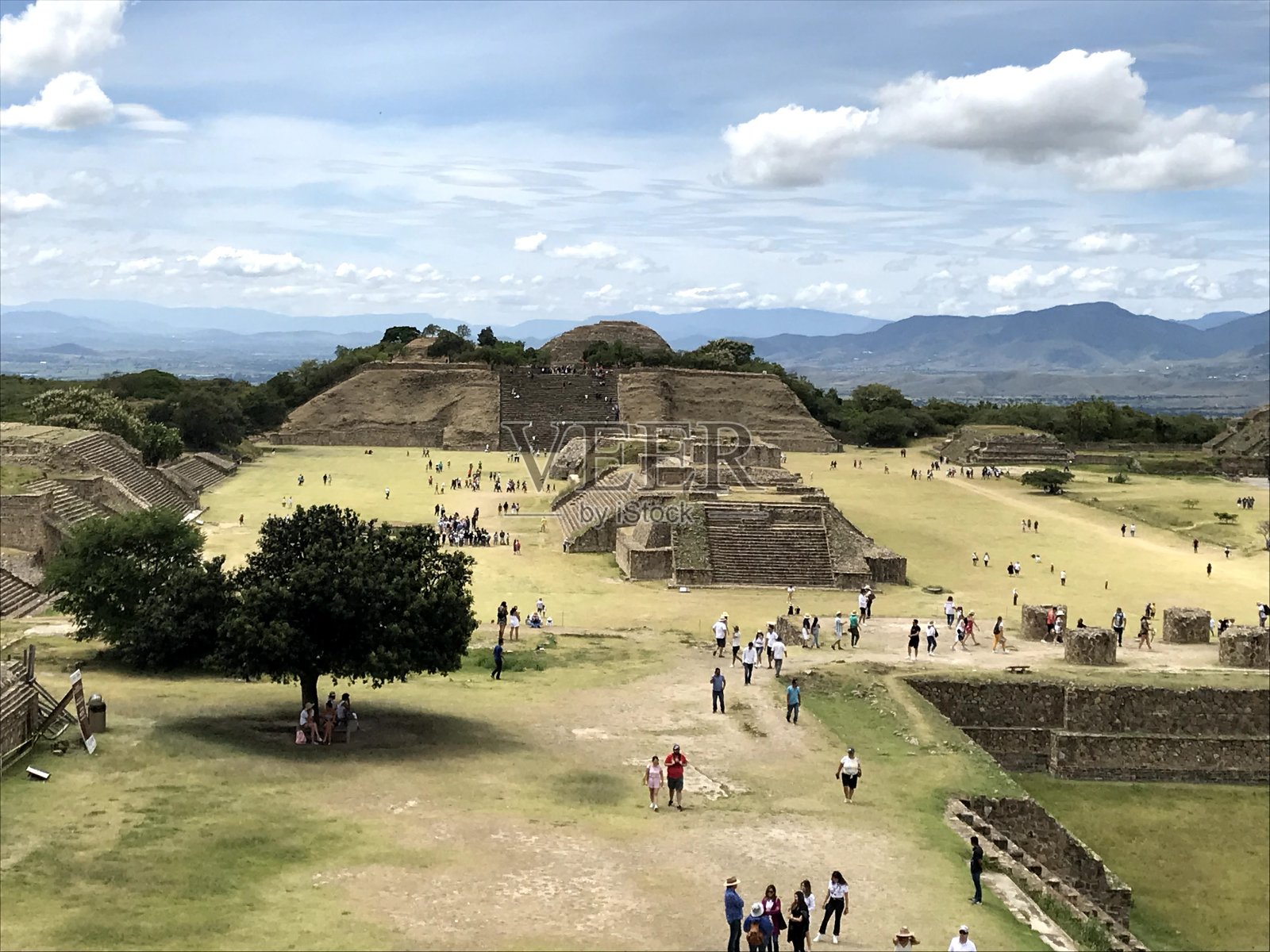 Monte Albán是位于瓦哈卡市的一个考古遗址照片摄影图片