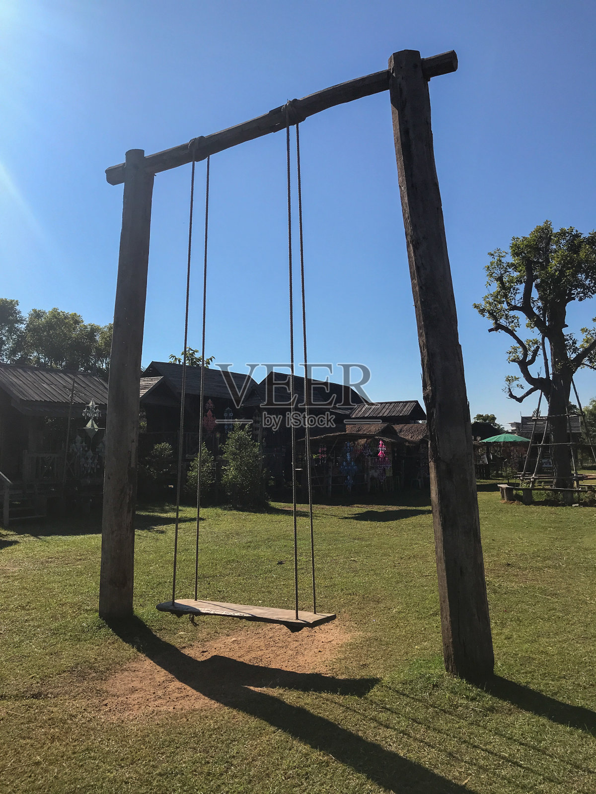 Phra That Ya Khu庙，泰国卡拉辛的法德宋扬古镇。照片摄影图片