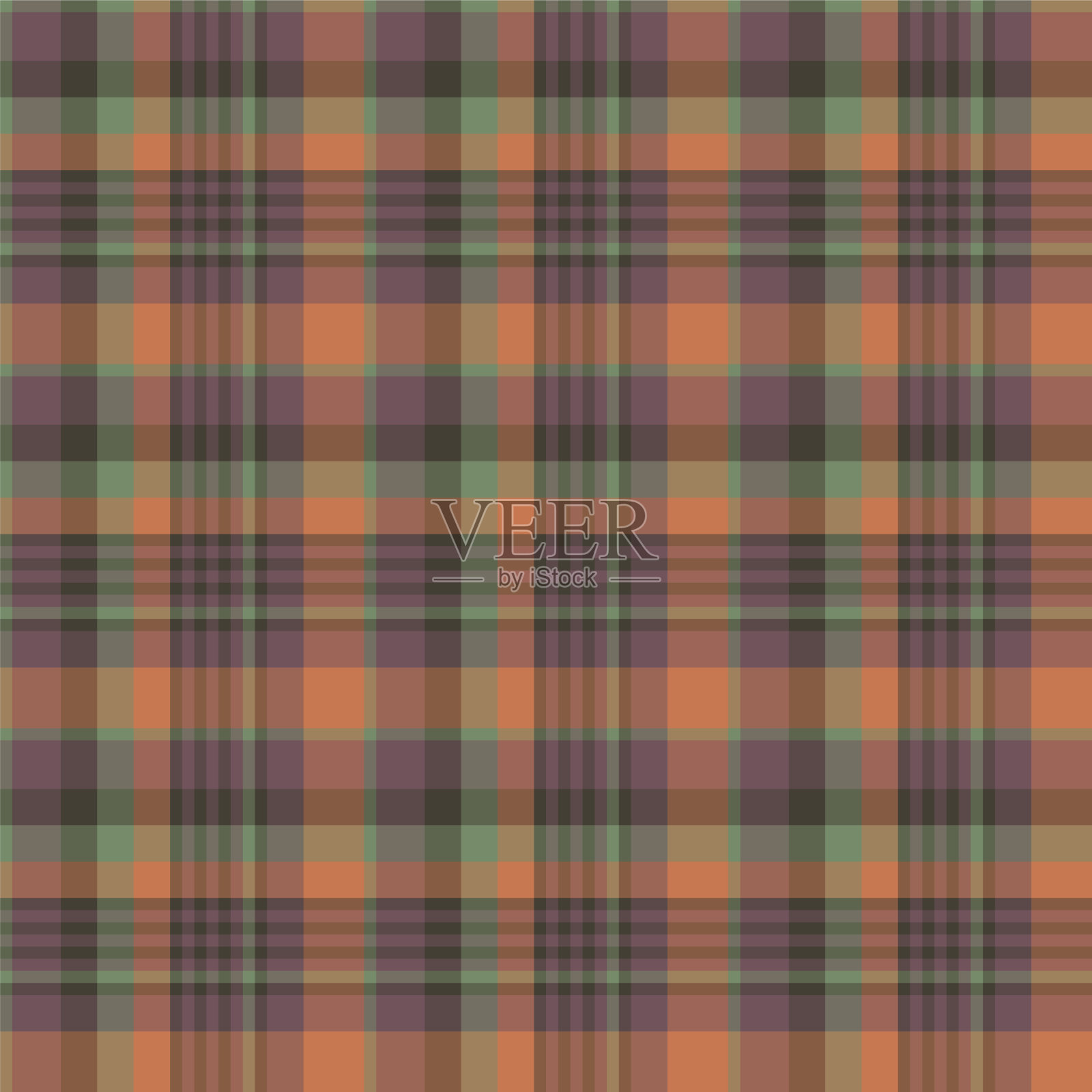 格子无缝图案背景纺织品插画图片素材