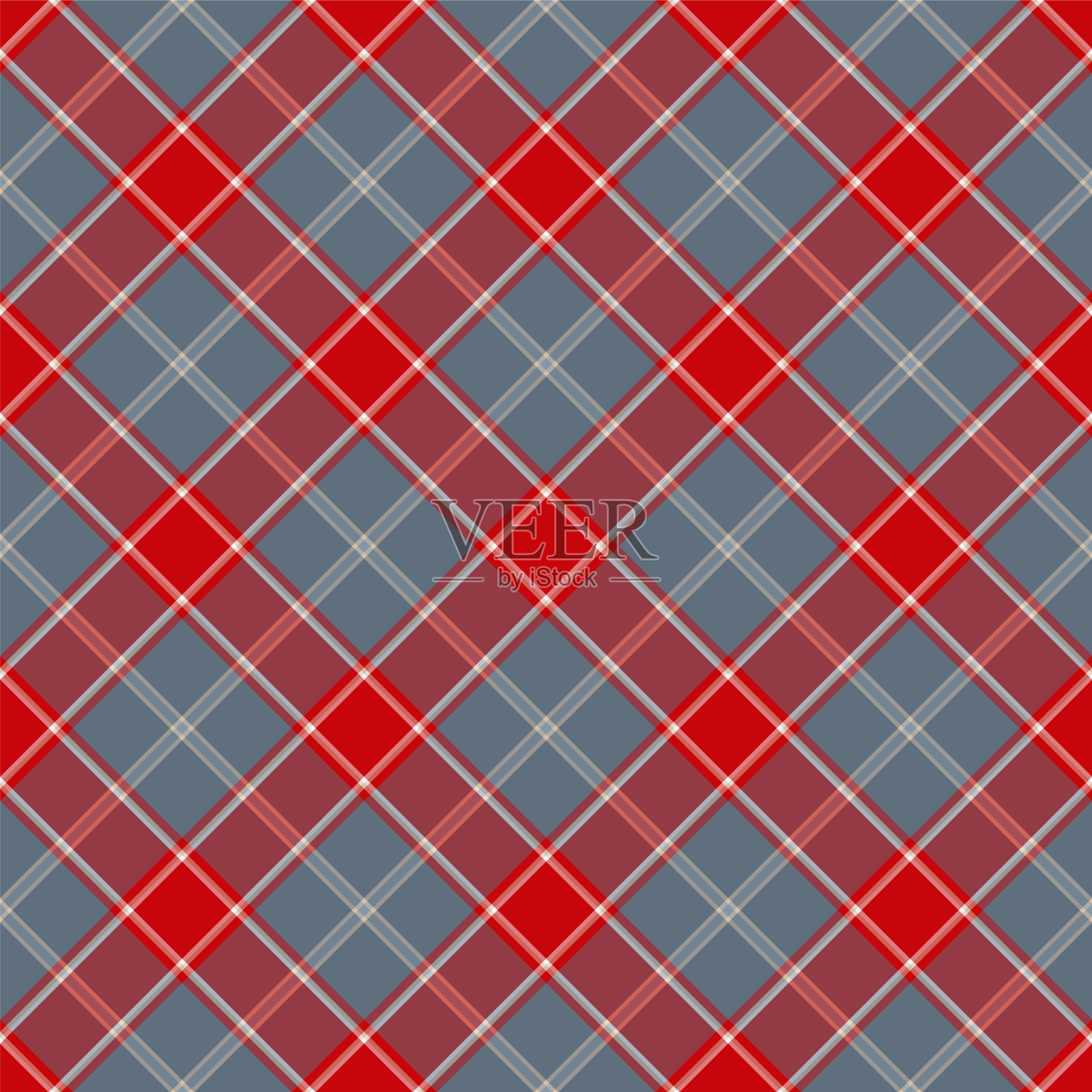 格子无缝图案背景纺织品插画图片素材