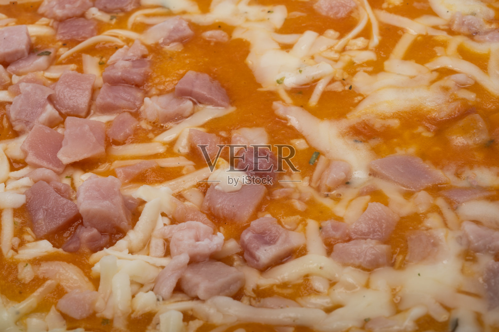 意大利披萨与普罗旺斯香草特写照片摄影图片