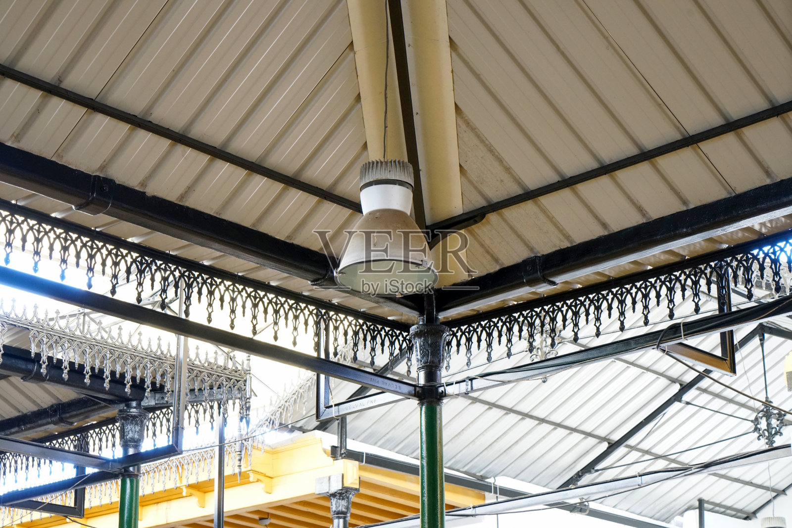 沿路的老灯，至今仍在使用照片摄影图片