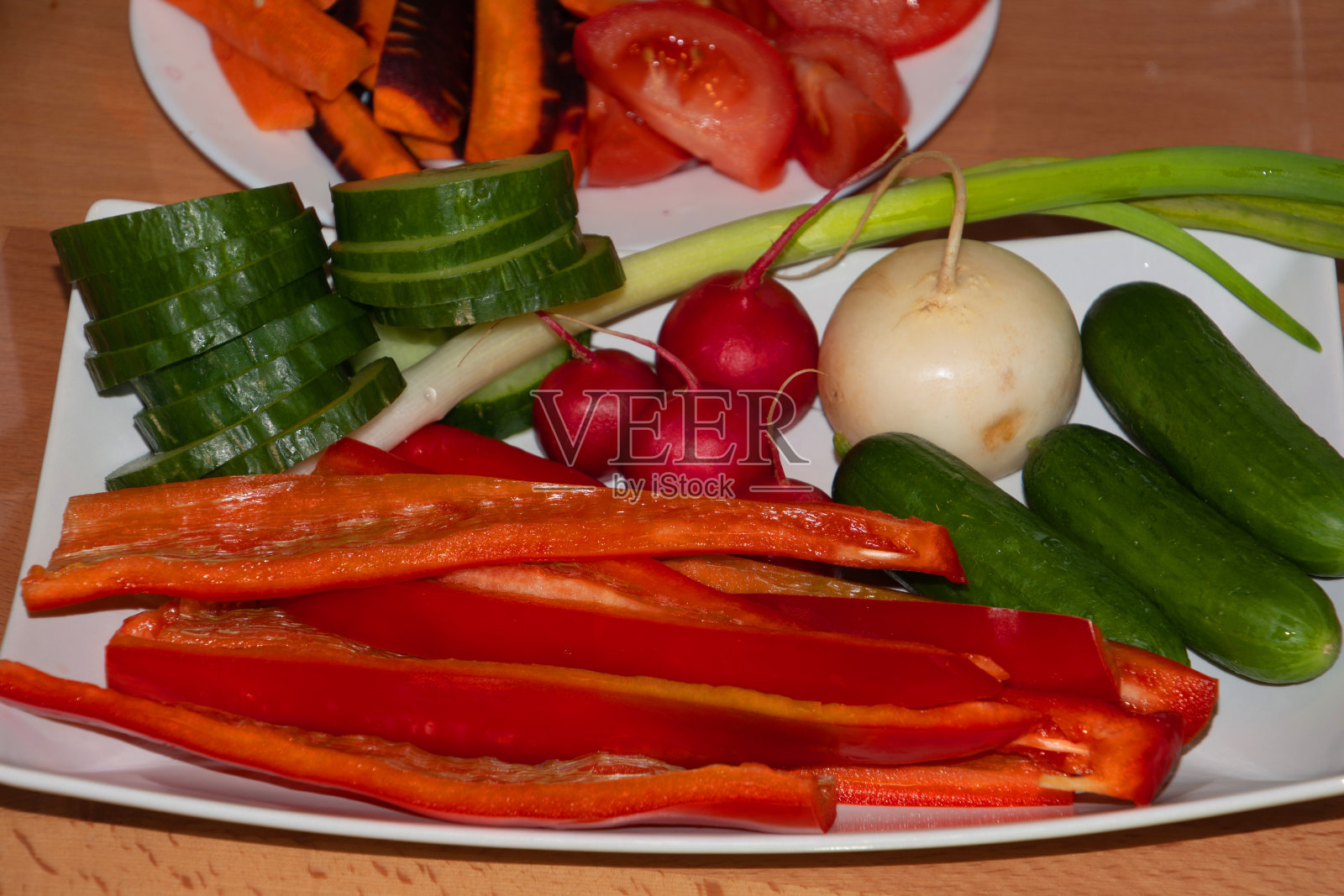 作为聚会食物准备的健康生蔬菜点心照片摄影图片