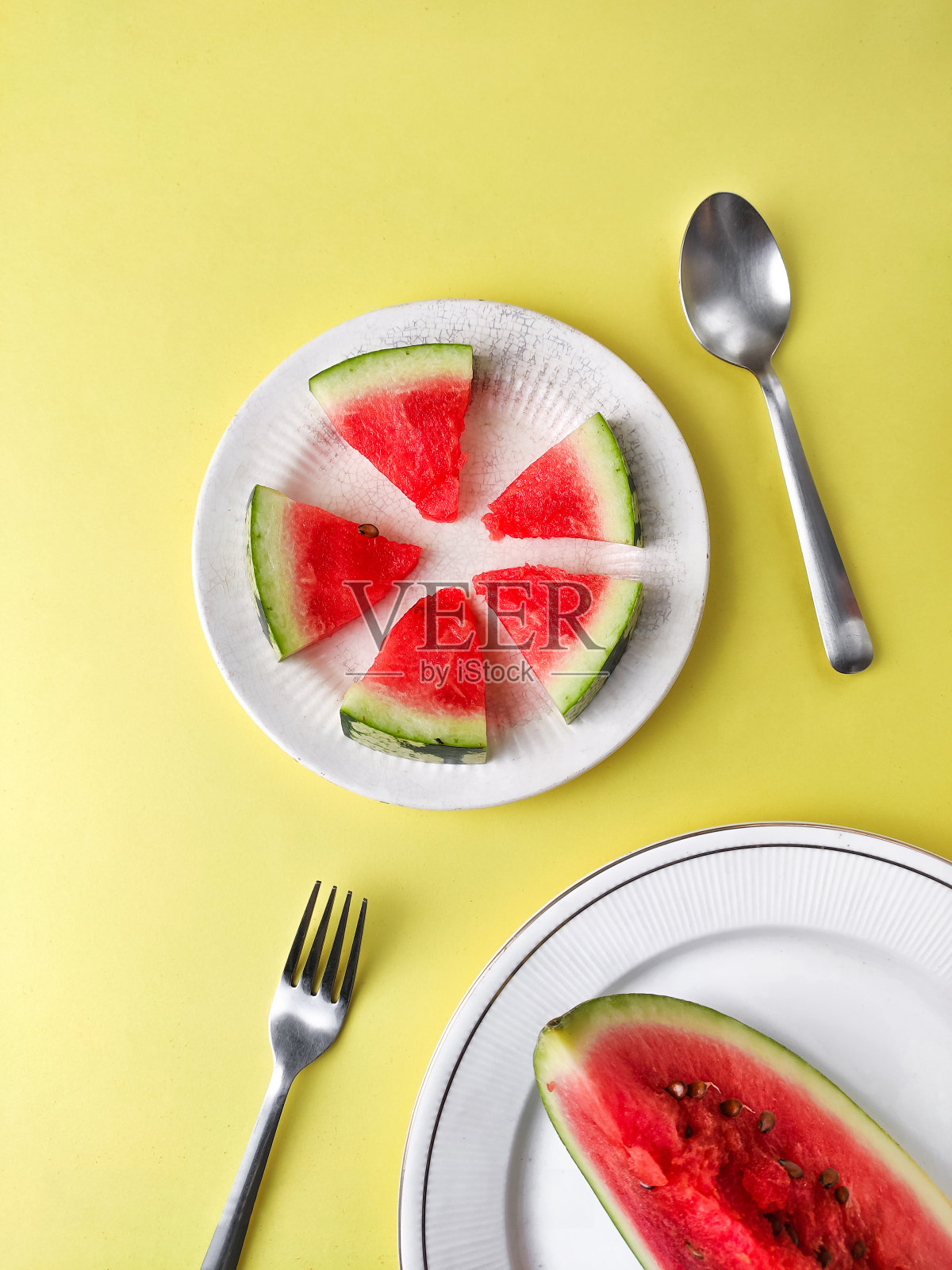 创意切片西瓜库存图像。照片摄影图片