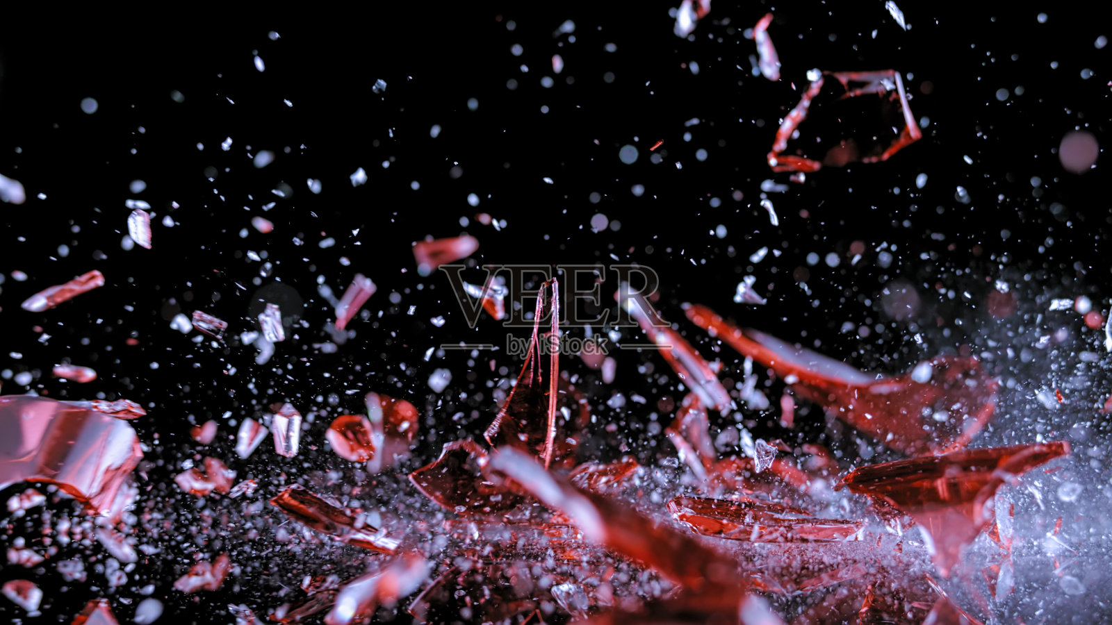 饮用玻璃破碎的特写照片摄影图片