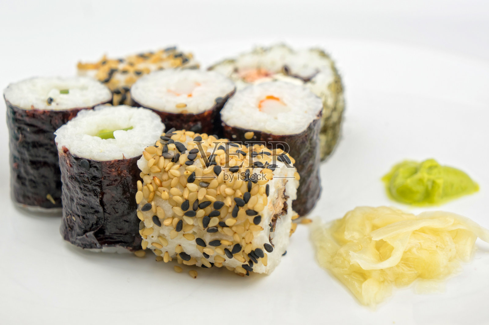 寿司食品特写镜头照片摄影图片