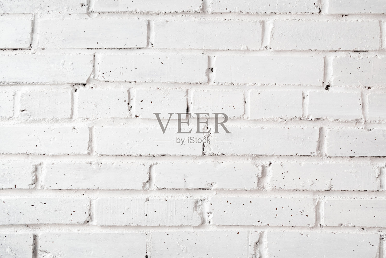 用白漆涂的砖墙照片摄影图片