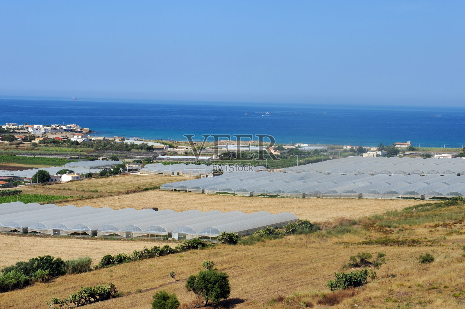 帕奇诺附近的波托帕洛迪卡波帕瑟罗地区西西里岛的帕奇诺番茄种植园照片摄影图片