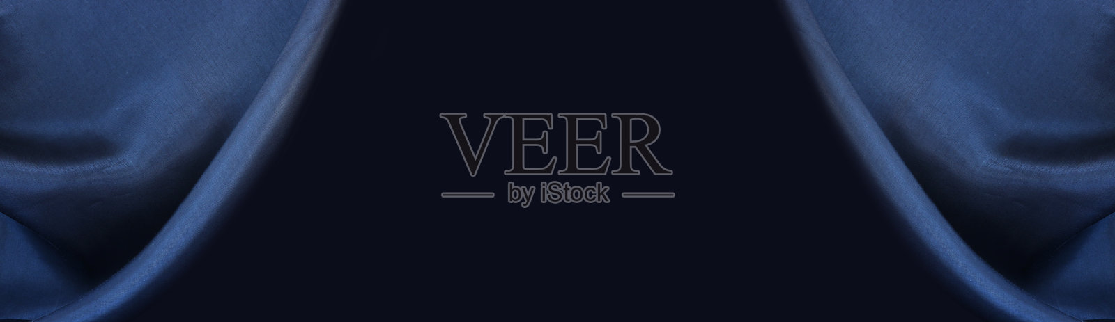 蓝色剧场幕布的图像照片摄影图片