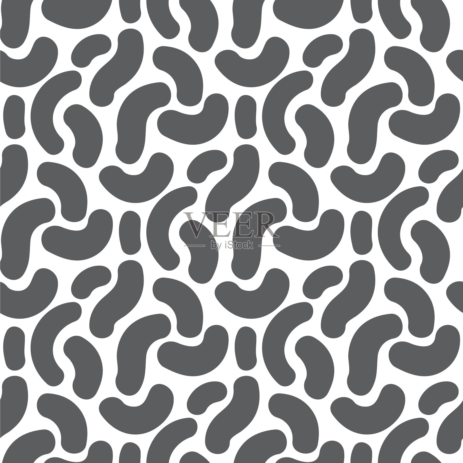 简单的孟菲斯无缝模式背景插画图片素材