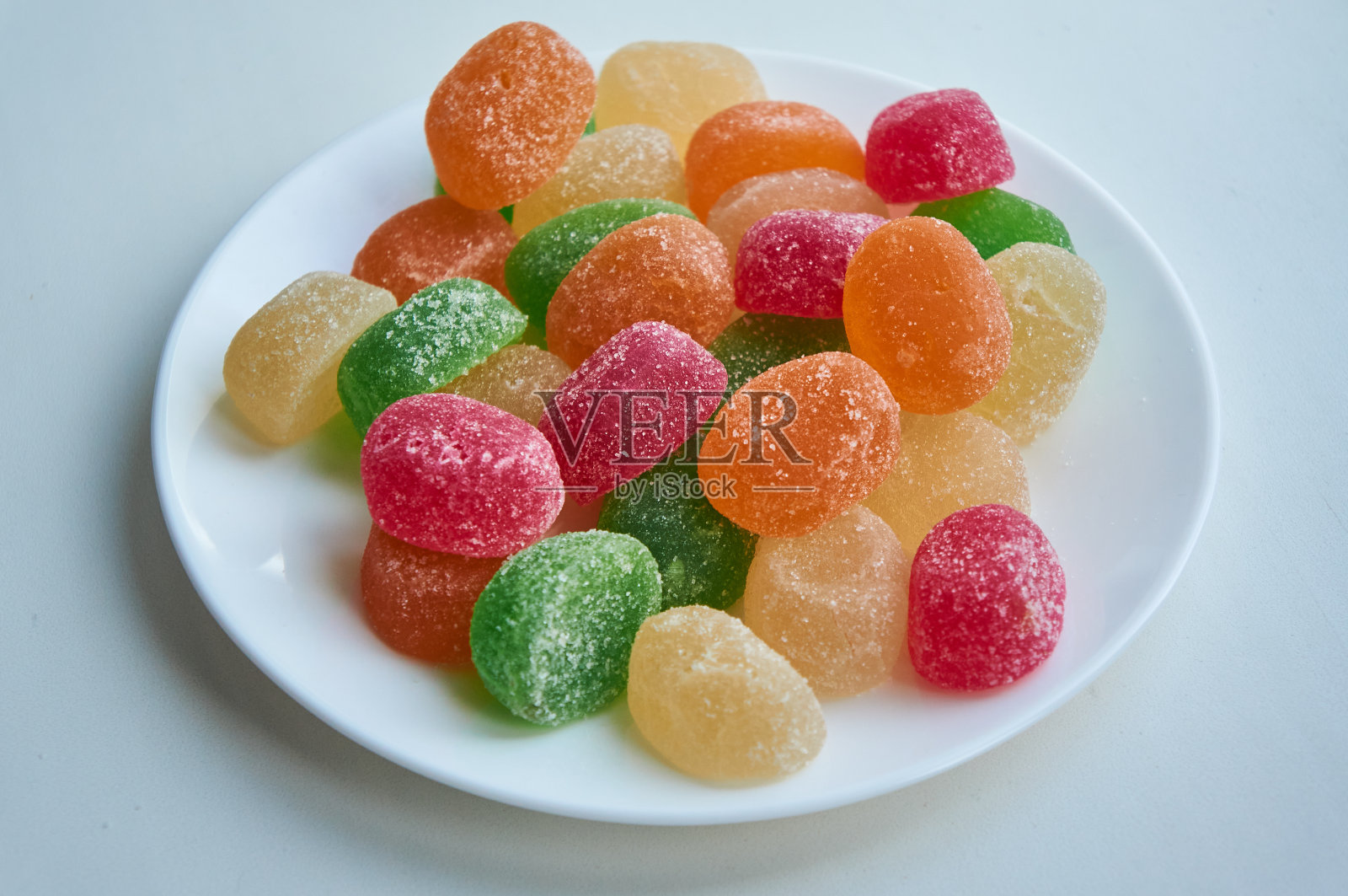 果酱糖果冻彩色特写照片摄影图片