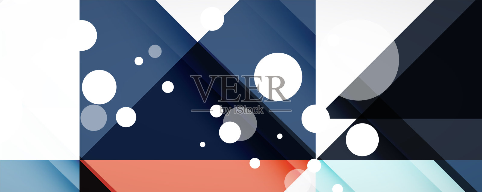 几何抽象背景技术色彩插画图片素材