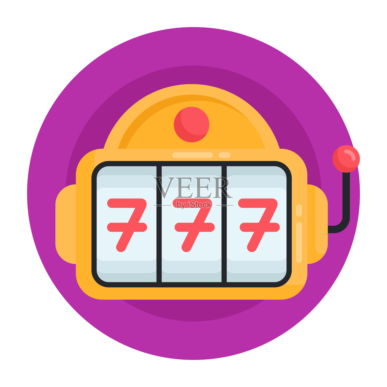 赌博槽插画图片素材