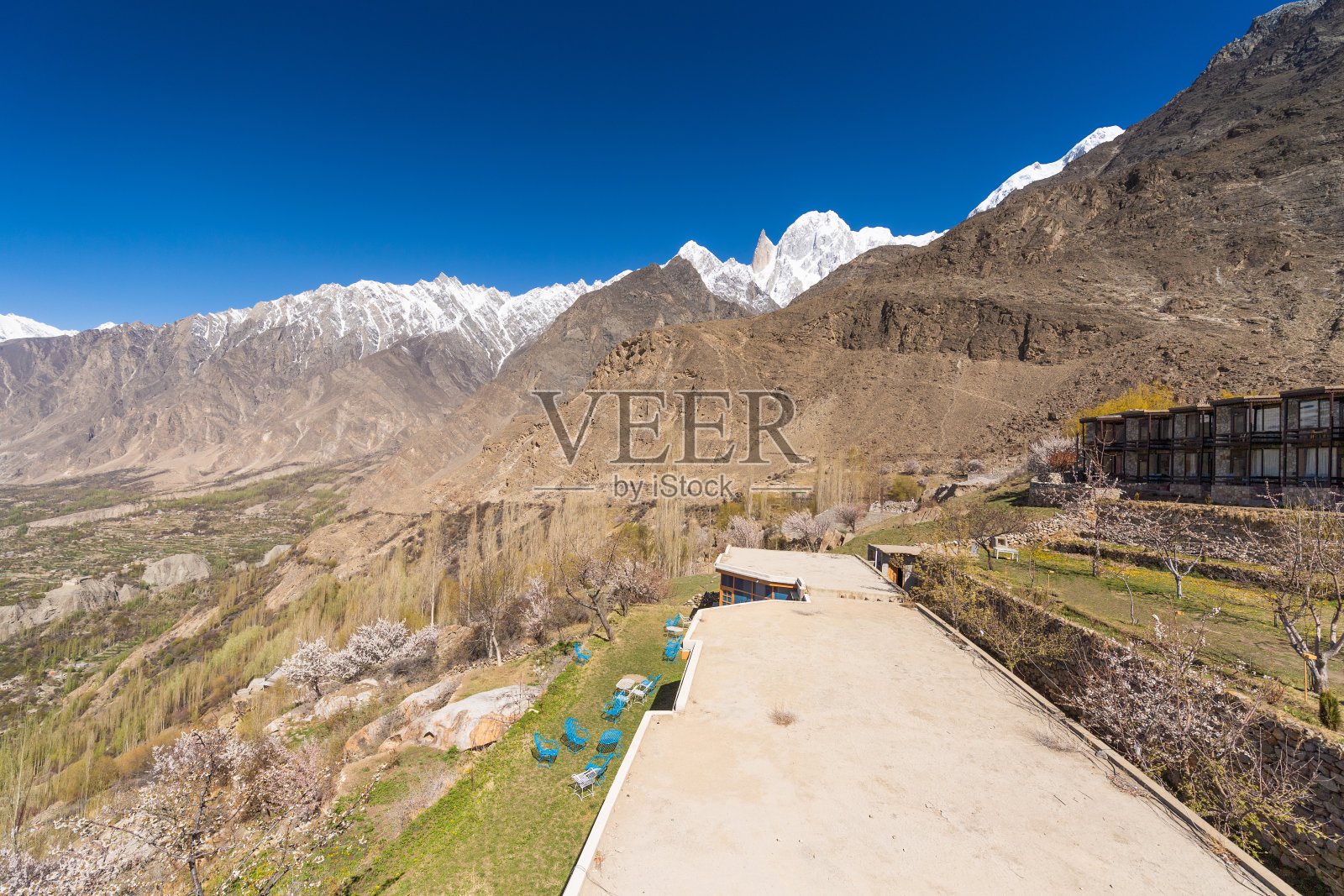 近巴基斯坦雪山在巴基斯坦北部自然全景照片摄影图片