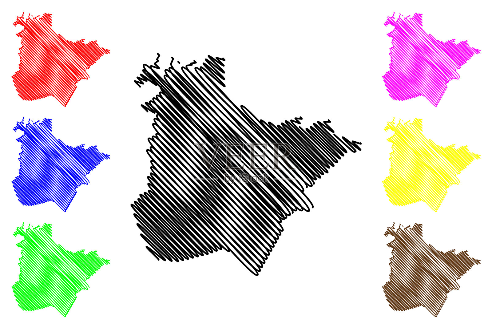 美国肯塔基州斯蒂尔县插画图片素材