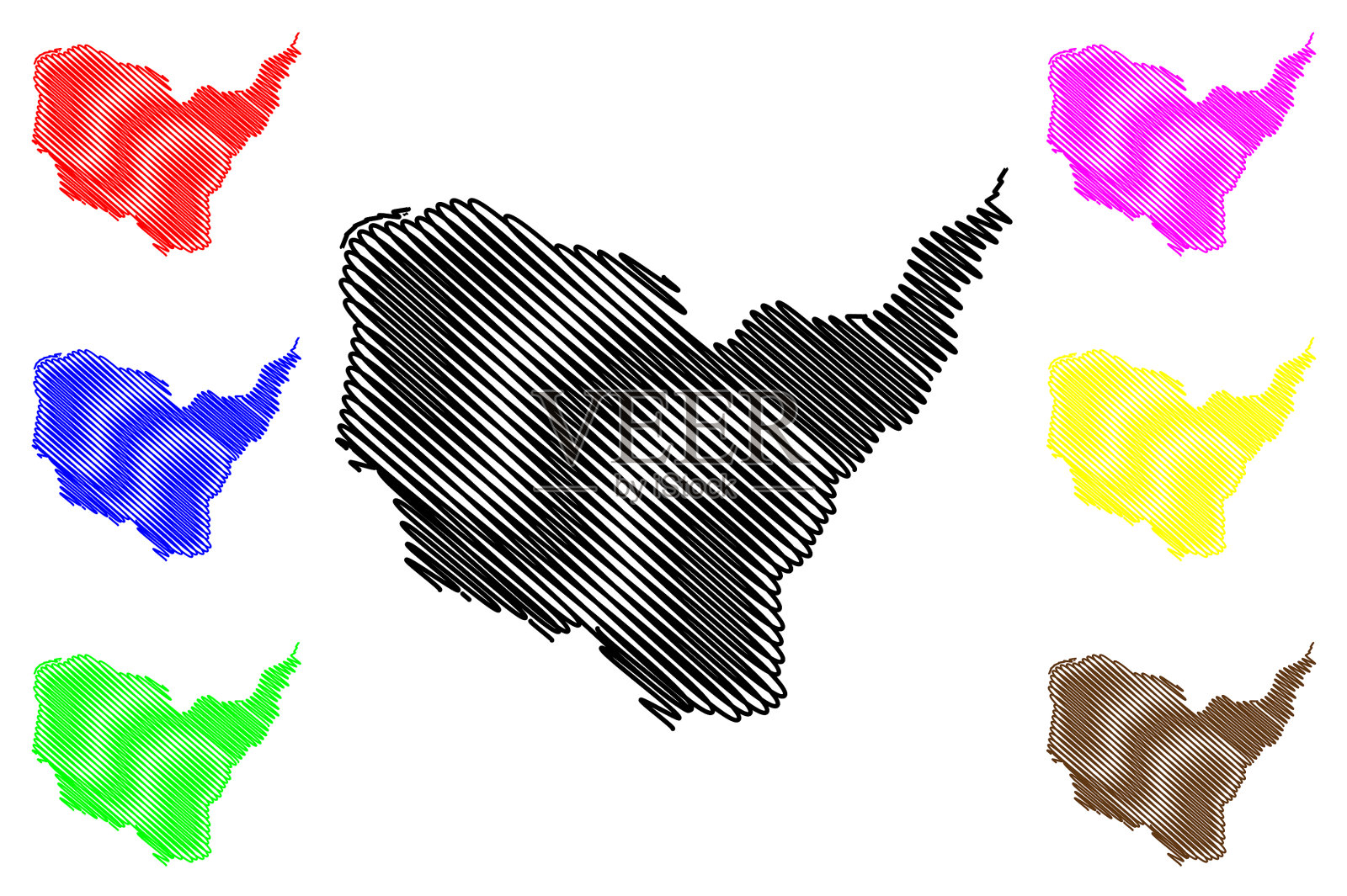 美国肯塔基州路易斯县，美国插画图片素材