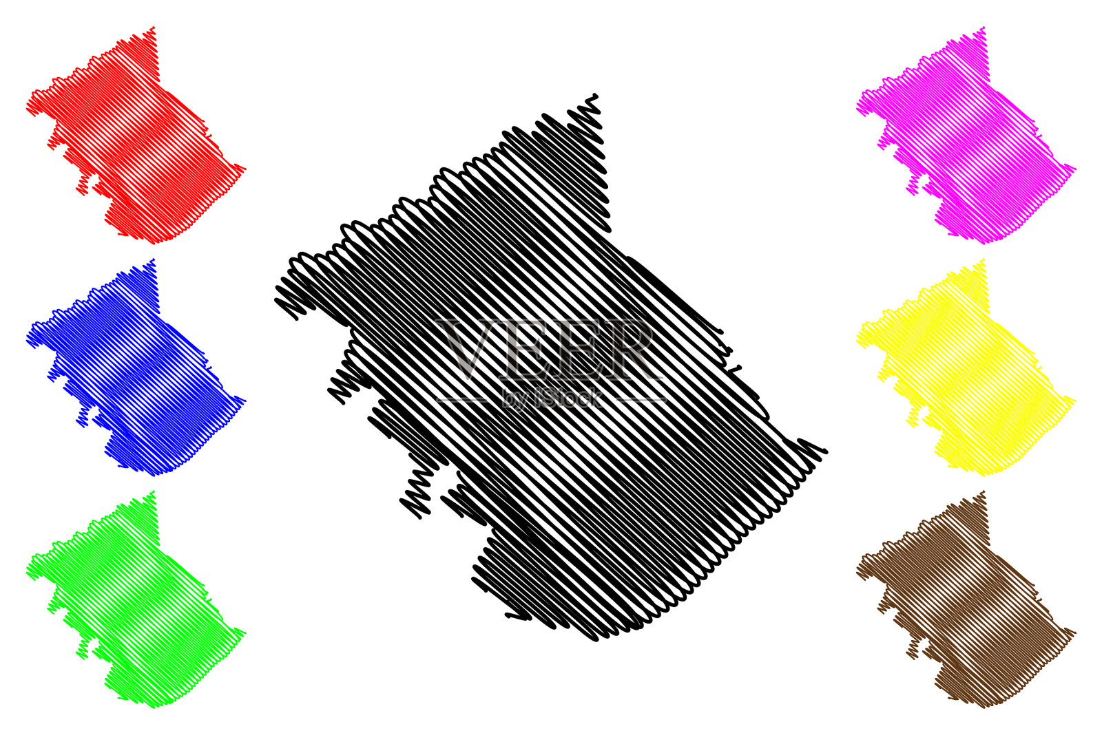 美国肯塔基州欧文县，美国插画图片素材