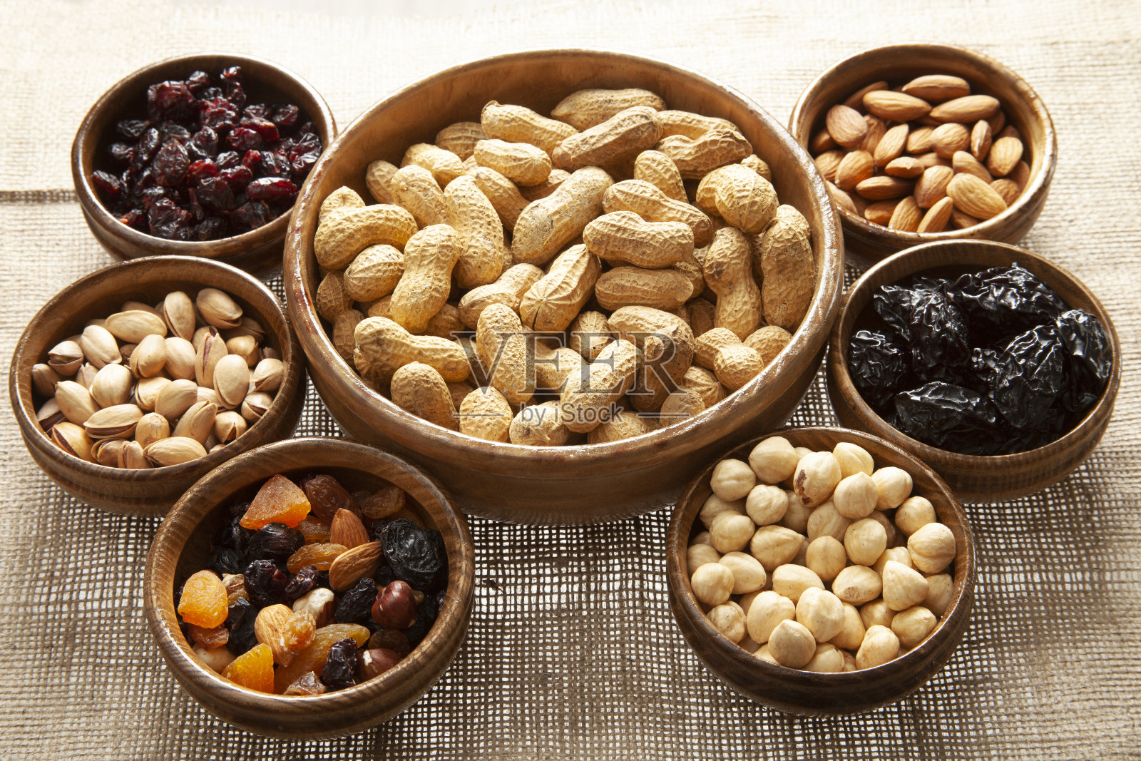 混合坚果和干果照片摄影图片