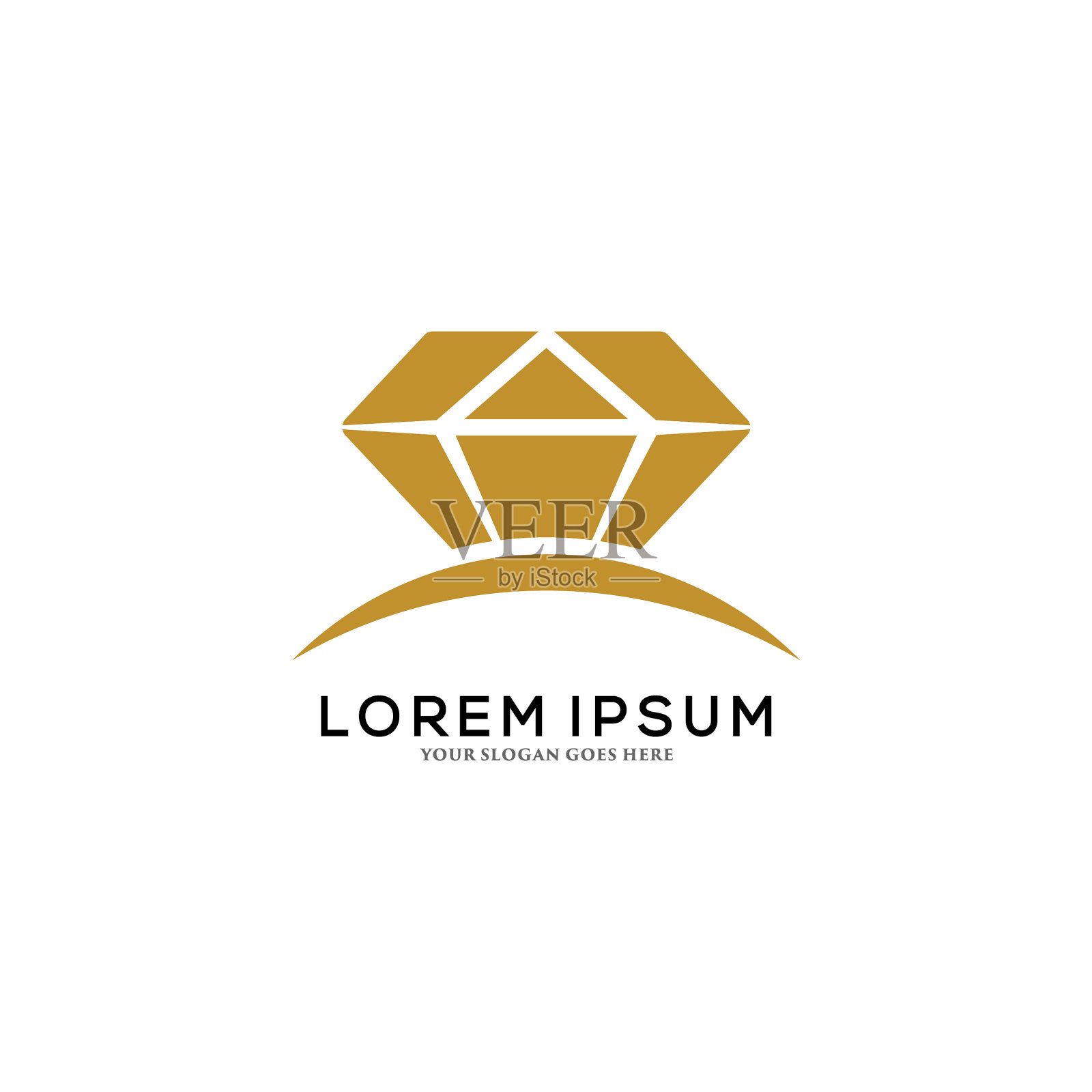 钻石标志设计模板设计元素图片