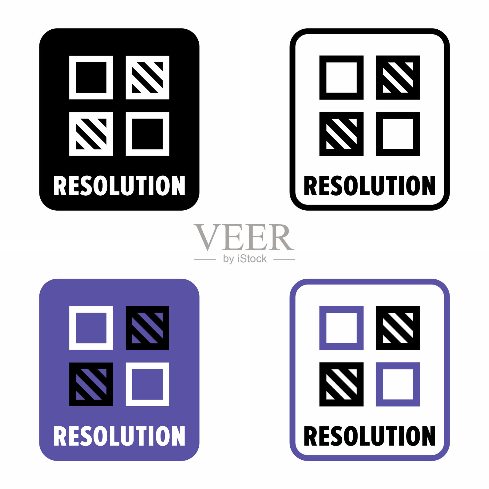 成像系统能力信息标志图标素材