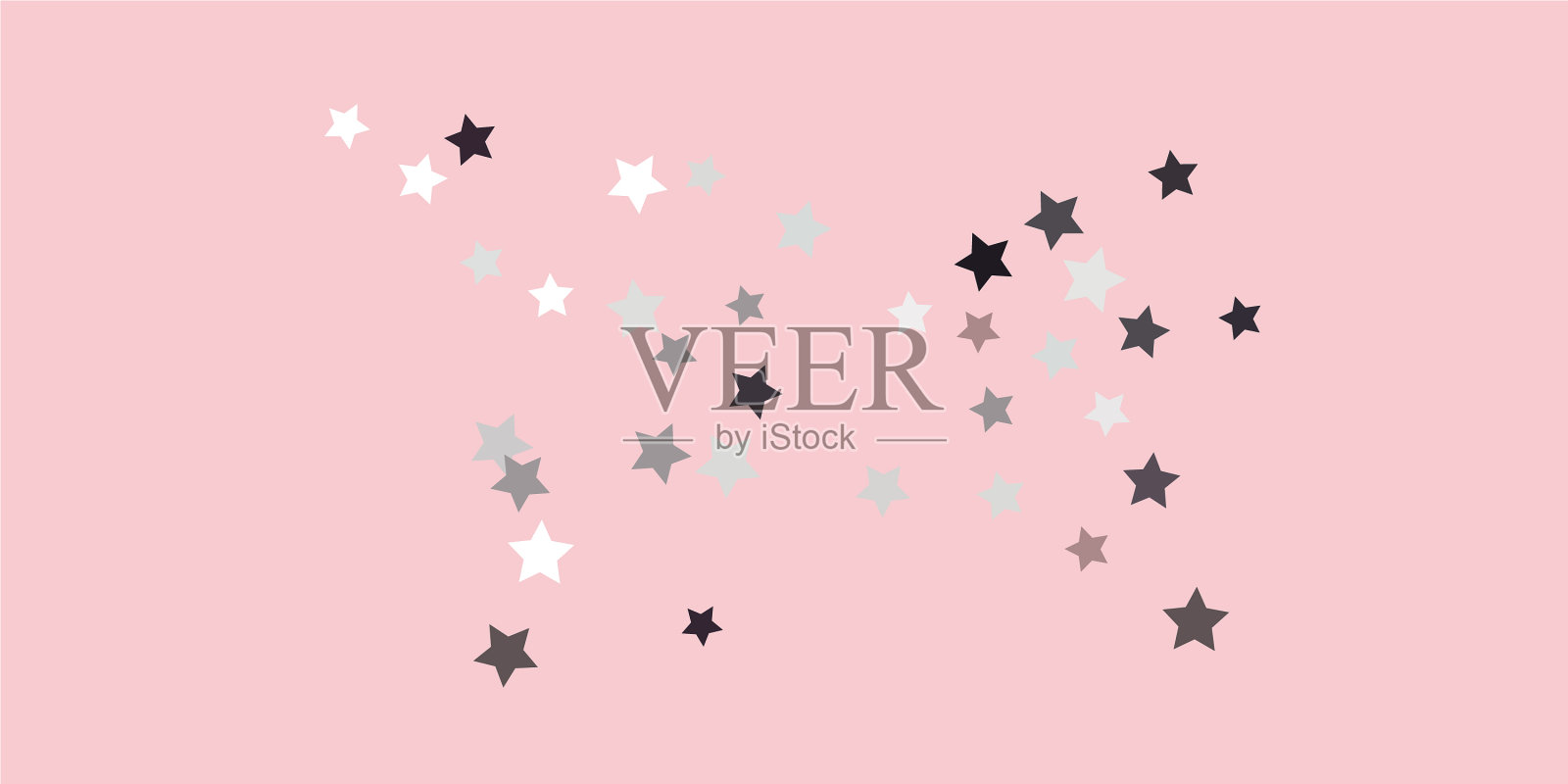 明星纸屑插画图片素材