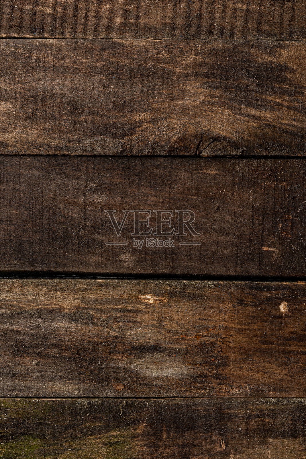 复古的木制背景与copyspace。俯视图照片摄影图片