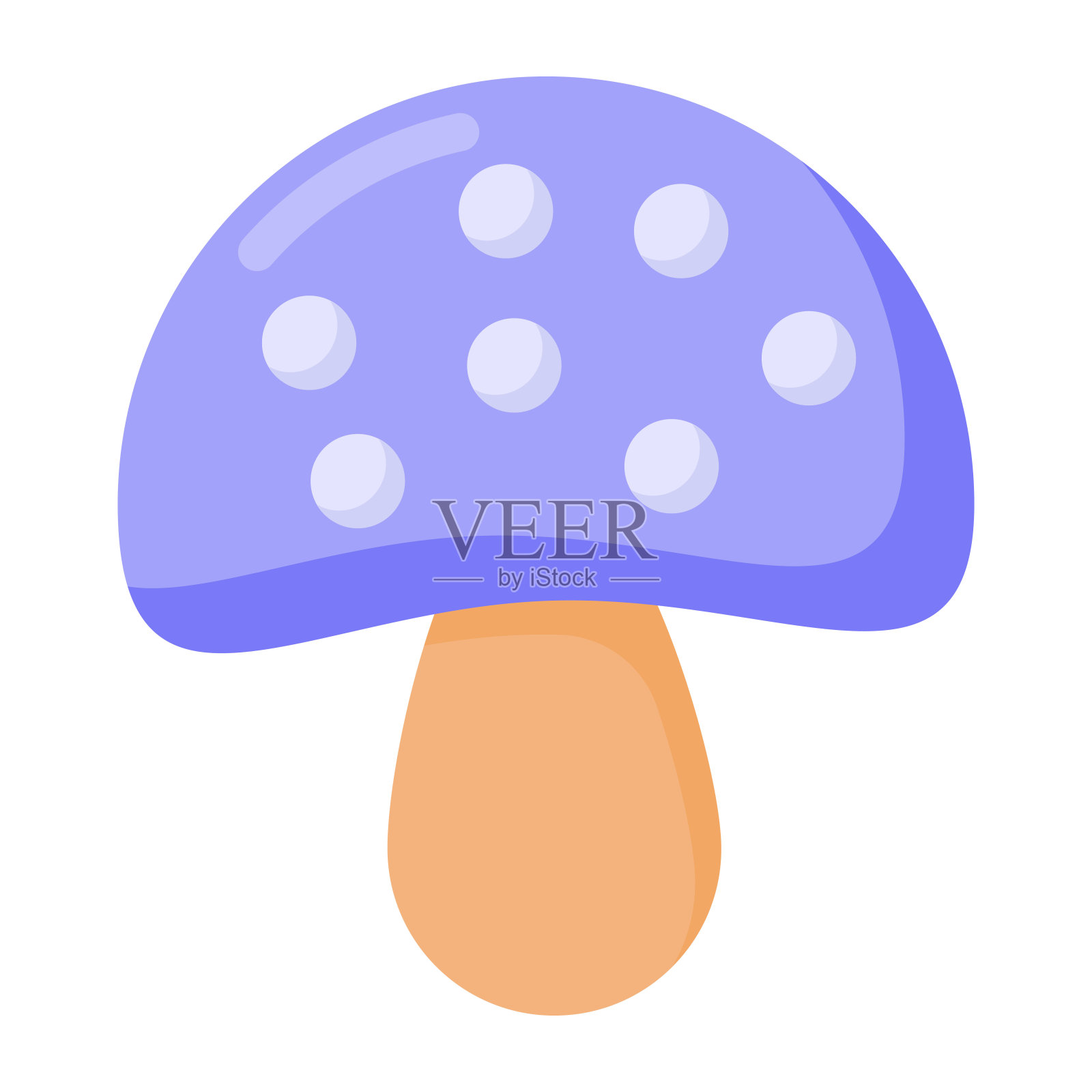 蘑菇设计元素图片