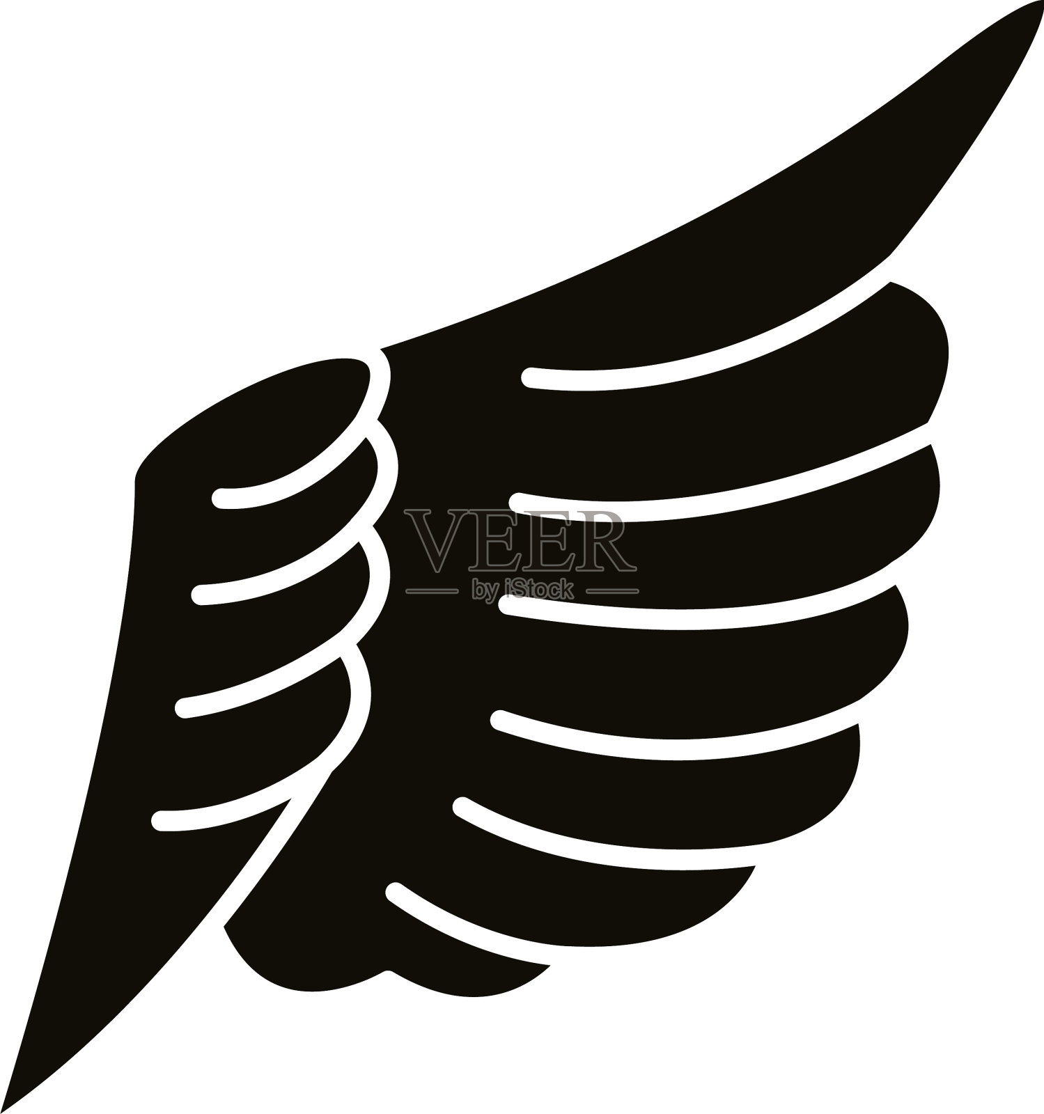 翼鸟开廓式设计元素图片