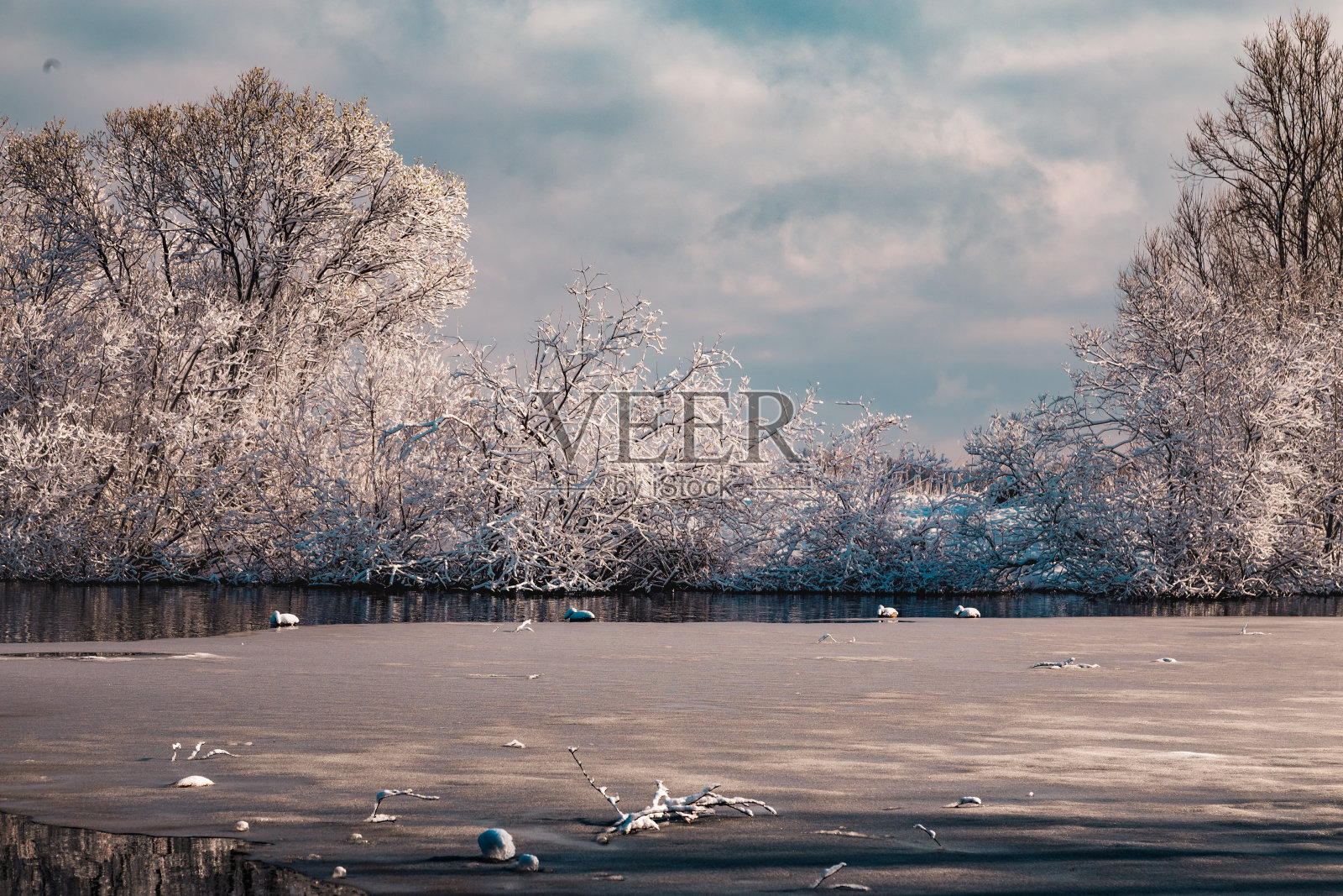 冬天的风景照片摄影图片