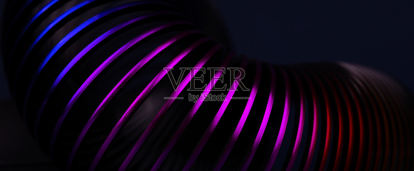 色彩斑斓的螺旋照片摄影图片