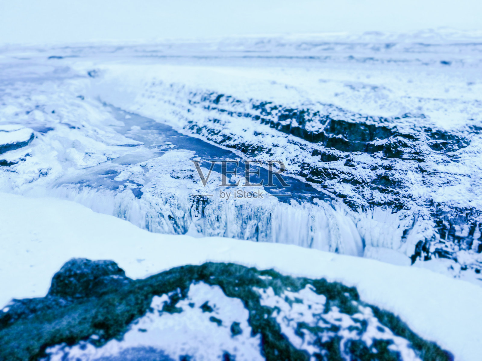 雪古尔福斯照片摄影图片