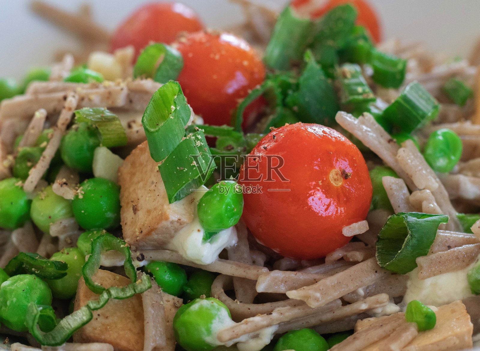 荞麦面条照片摄影图片