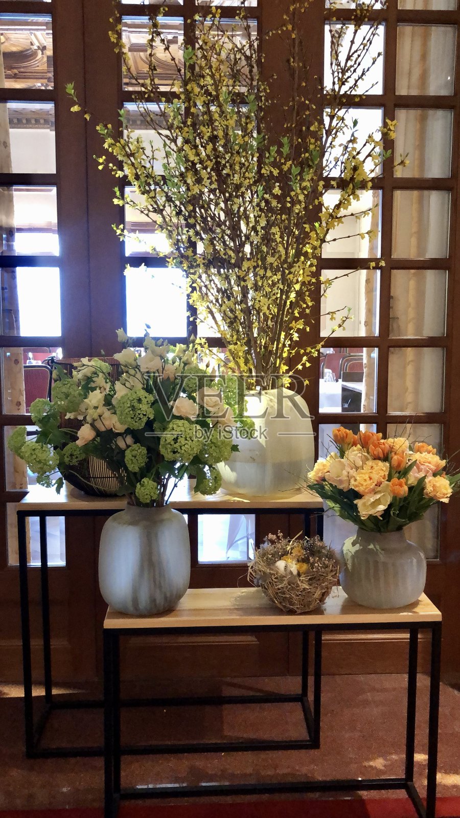 春天插花照片摄影图片