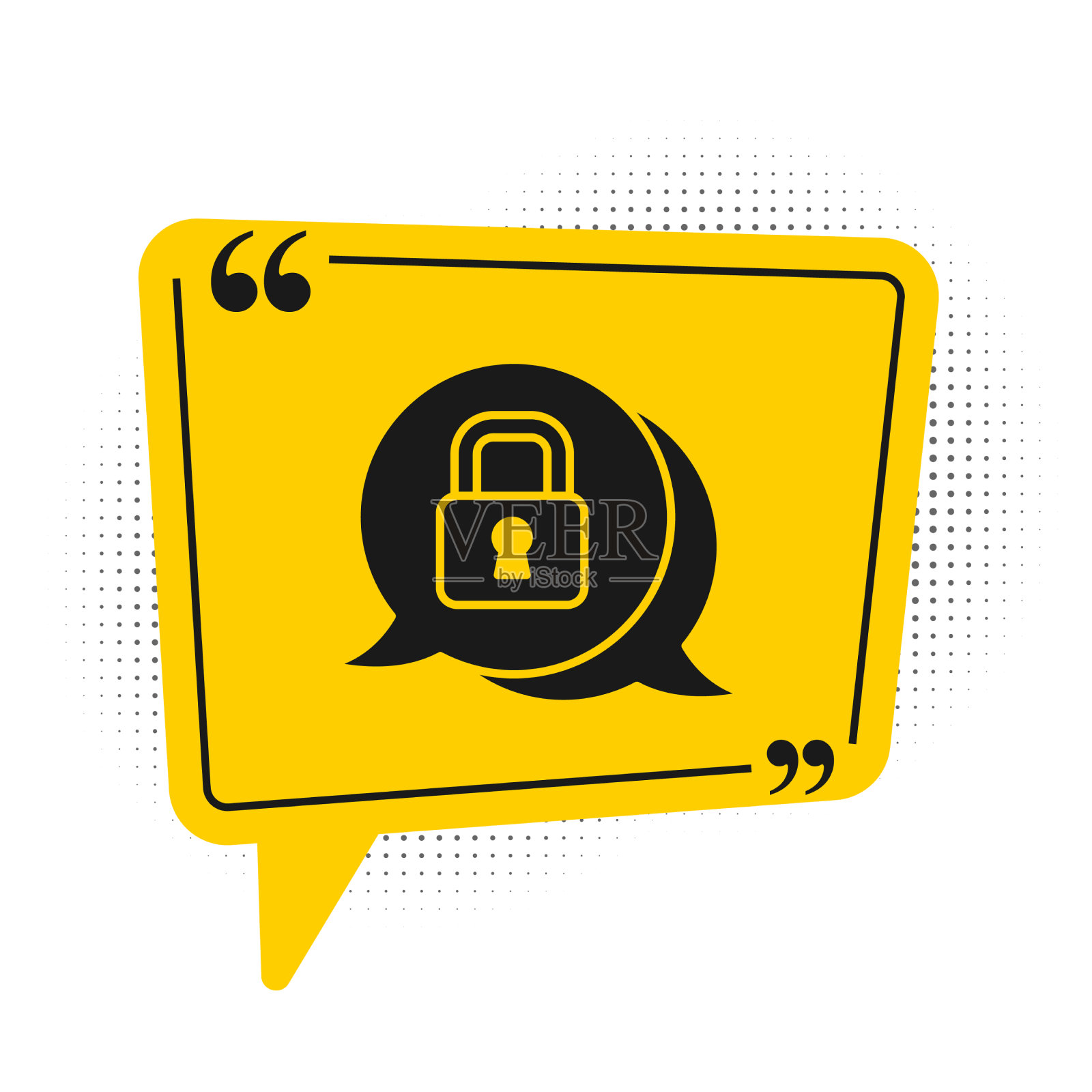 黑色网络安全图标孤立在白色上插画图片素材