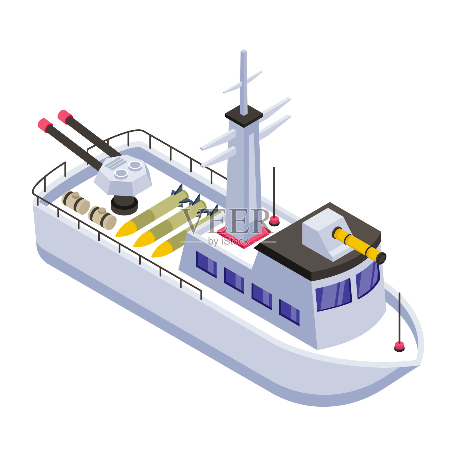 克尔维特船舶设计元素图片