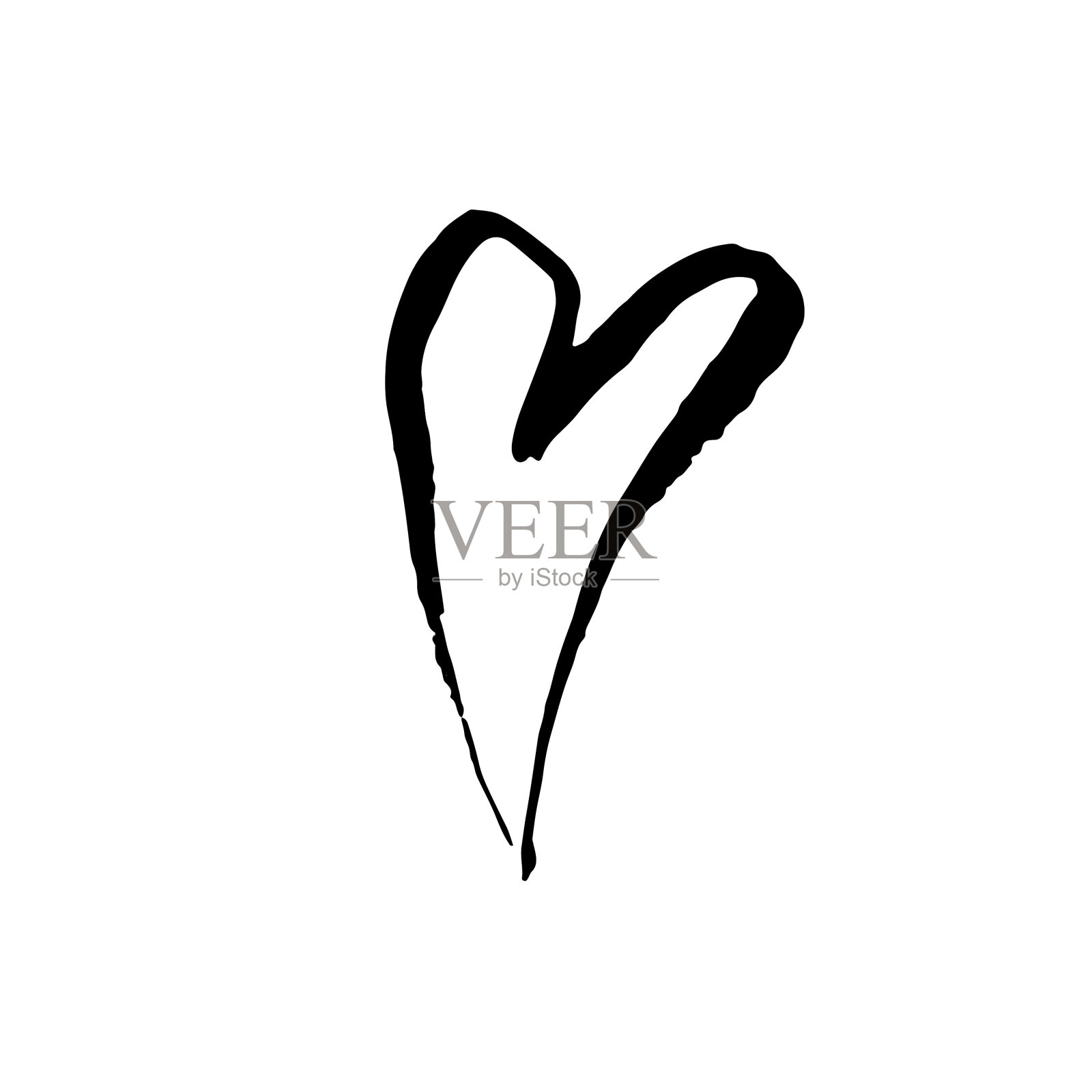 情人节心形图案插画图片素材