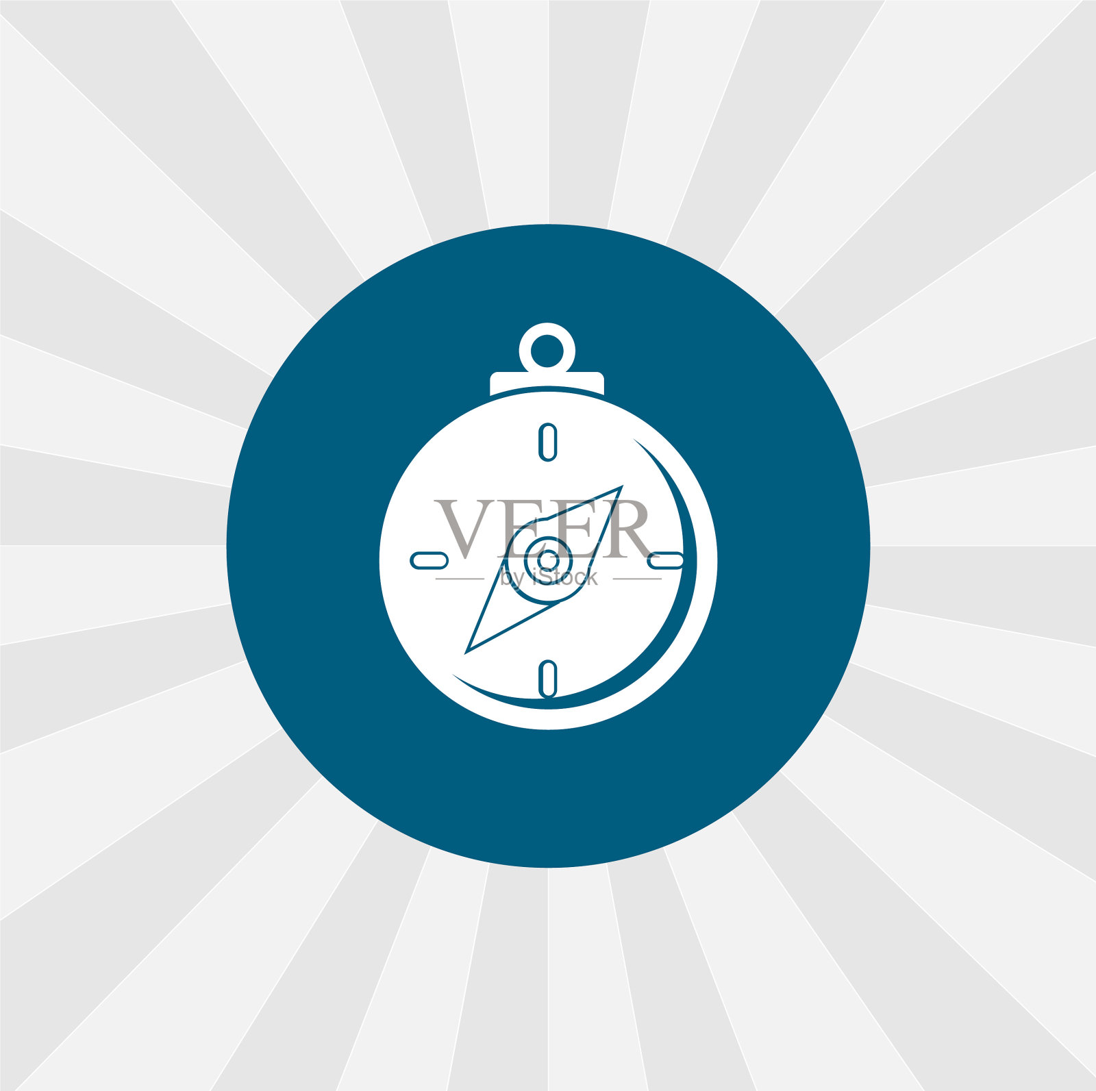 指南针孤立图标旅行设计元素插画图片素材