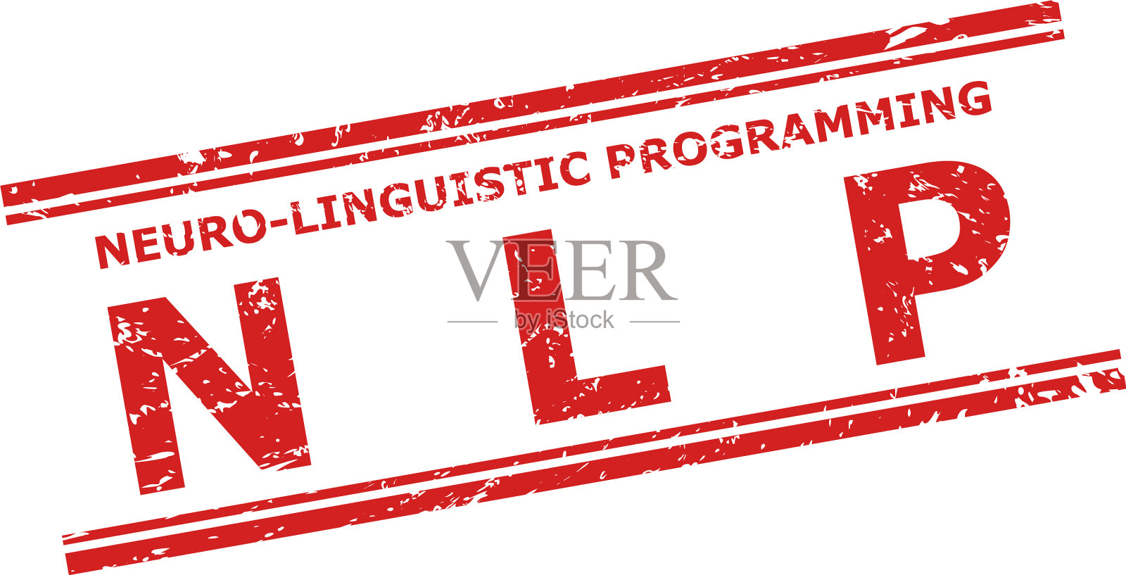 神经语言编程n l p水印插画图片素材