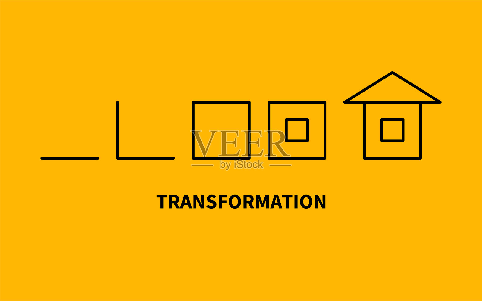 转变，改变的隐喻。修改、开发图标插画图片素材