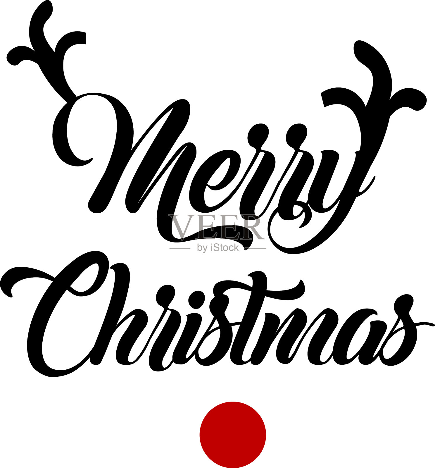 圣诞祝福设计插画图片素材