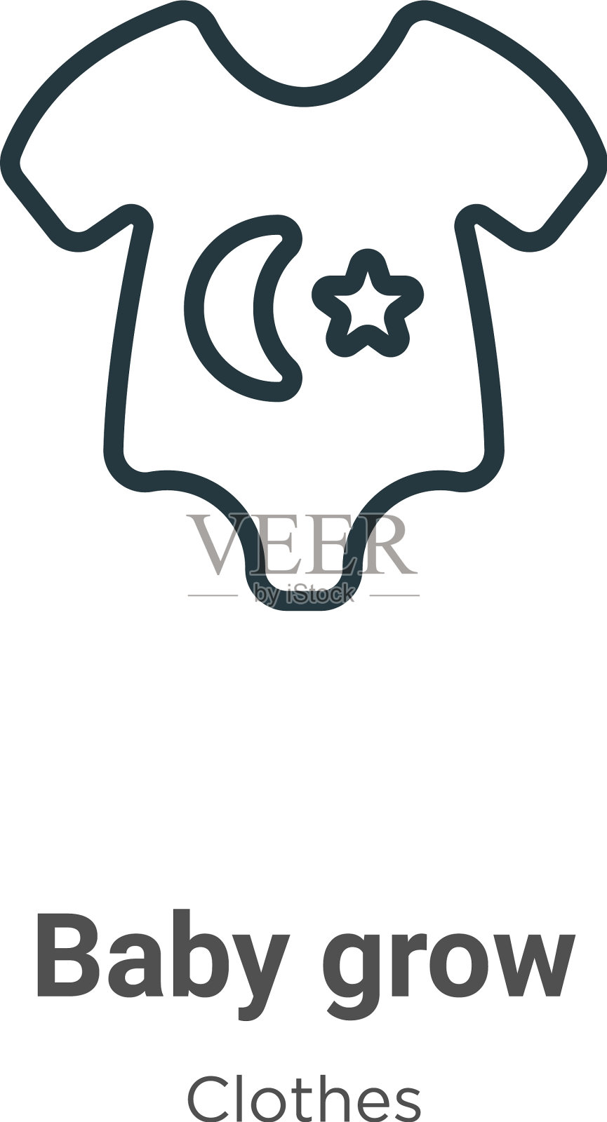 黑豹轮廓图标细线黑豹插画图片素材