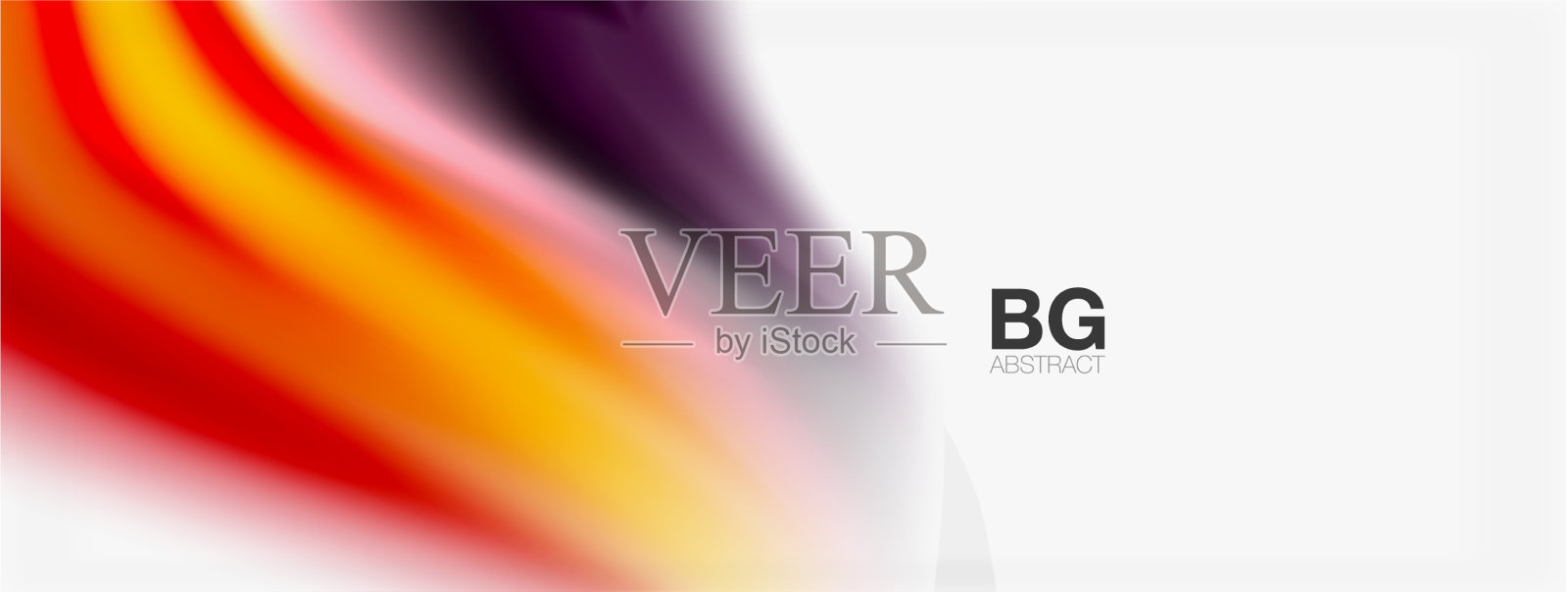 抽象的背景流畅模糊的线条插画图片素材